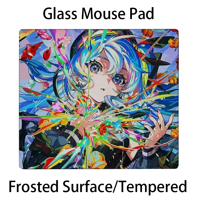 Esports Gaming Table - Mousepad de Vidro Hear Girl Sora,