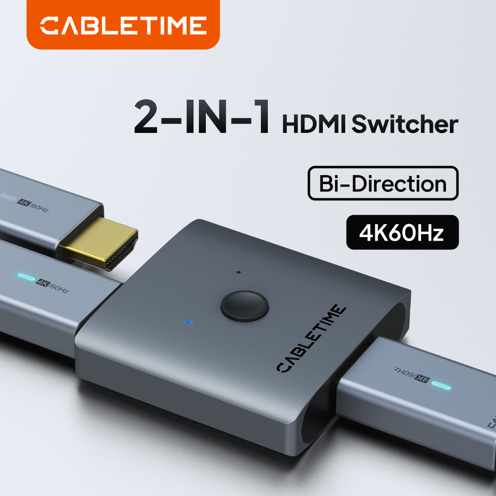 Esports Gaming Hub - Cabletime hdmi switch divisor 4k 2
