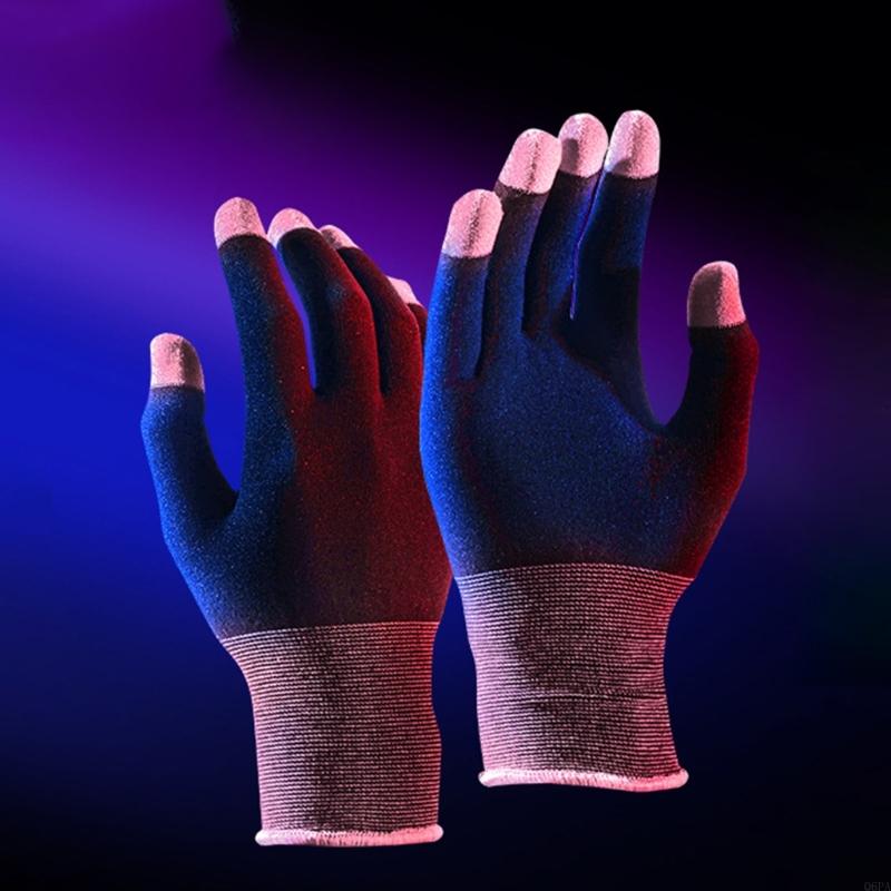 Esports Gaming Finger Sleeve - Luva de jogo altamente sensível, mangas