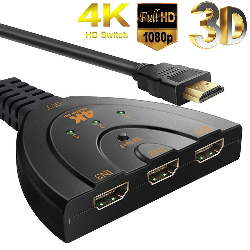 Esports Gaming Hub - Switch KVM Compatível com HDMI, Divisor