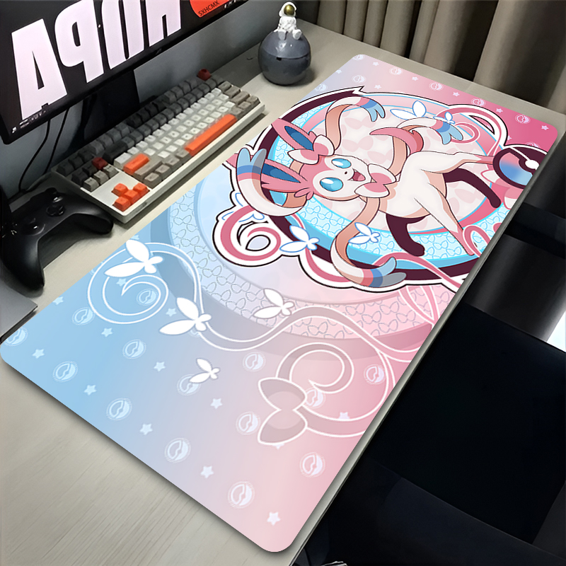 Esports Gaming Desk - Mousepad Grande Rosa Fofo XXL para