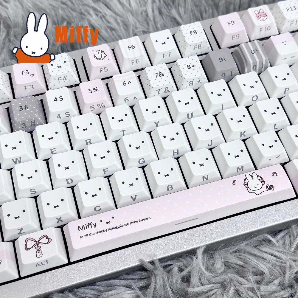 Conjunto de Teclas Kawaii Miff - Keyboard Tenkeyless avaliação e preço
