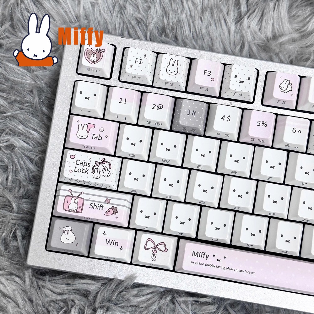 Conjunto de Teclas Kawaii Miff - Keyboard Tenkeyless avaliação e preço