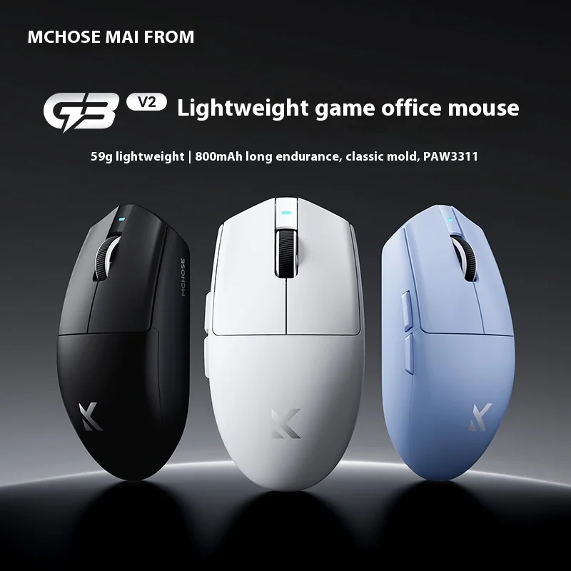 Mchoose g3 v2/g3 um mouse sem  - Esports Gaming Hub avaliação e preço