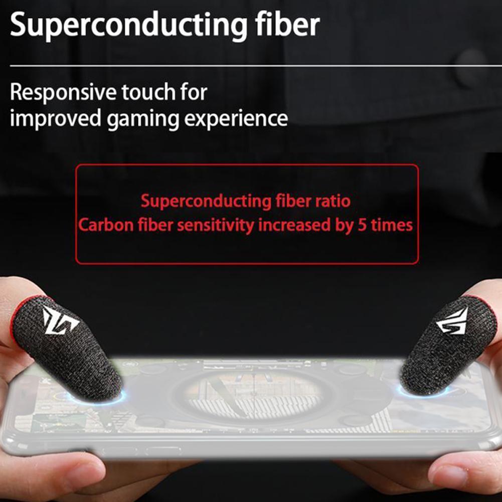 2 pares de luvas para jogos de - Esports Gaming Finger Sleeve avaliação e preço
