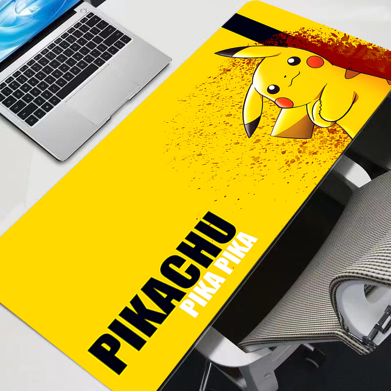 Mouse pad grande p-pikachu bor - Esports Gaming Desk avaliação e preço
