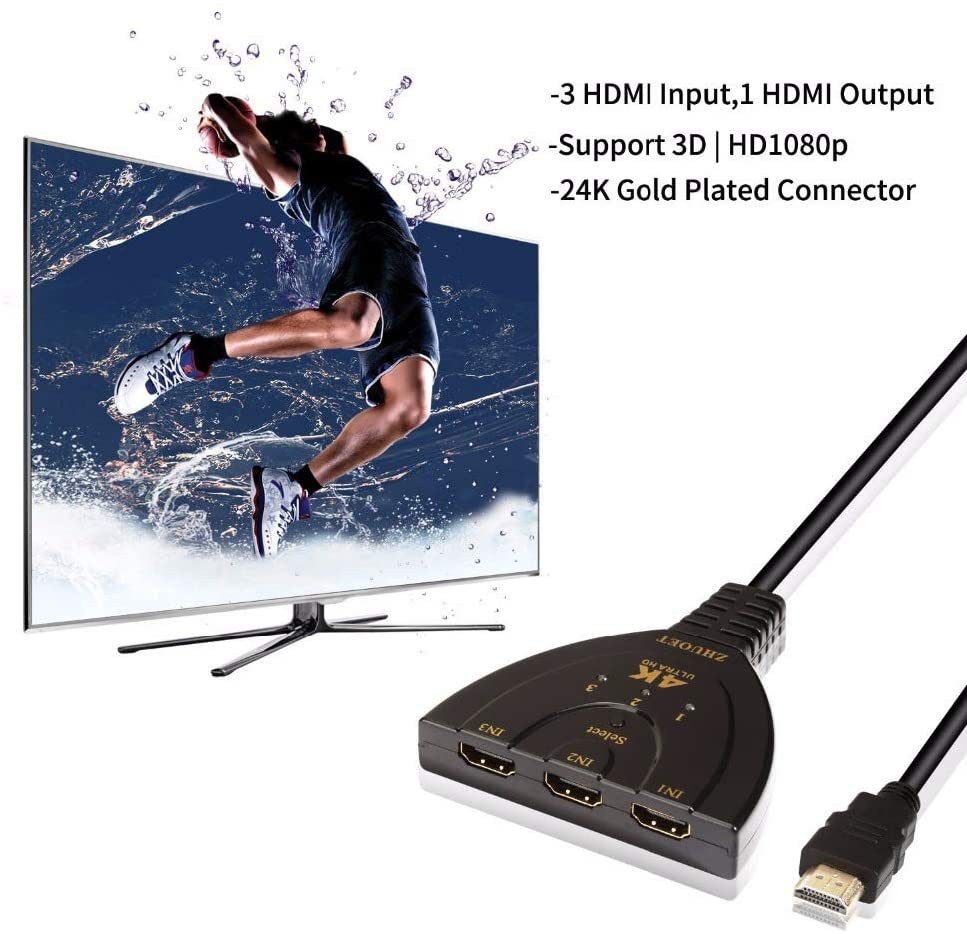 Switch KVM Compatível com HDMI - Esports Gaming Hub avaliação e preço