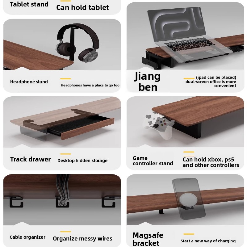 Caixa de Armazenamento Metálic - Dual Monitor Stand avaliação e preço