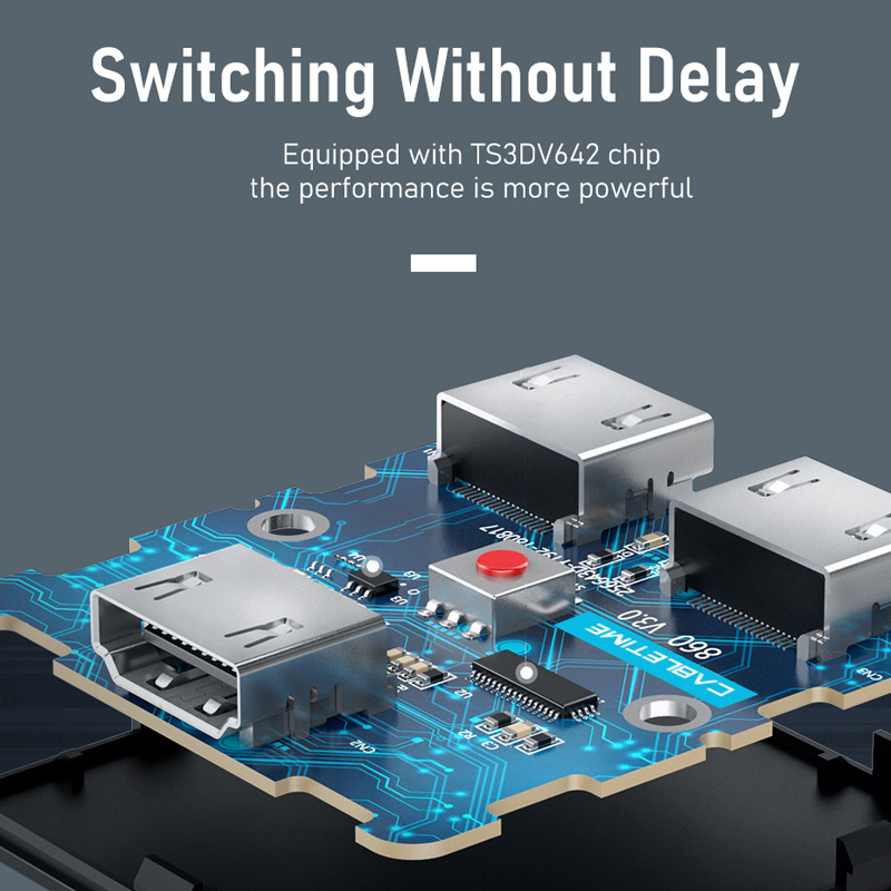 Cabletime hdmi switch divisor  - Esports Gaming Hub avaliação e preço