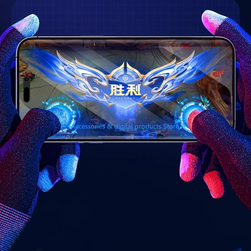 Luva dedo para jogos 77JD para - Esports Gaming Finger Sleeve avaliação e preço