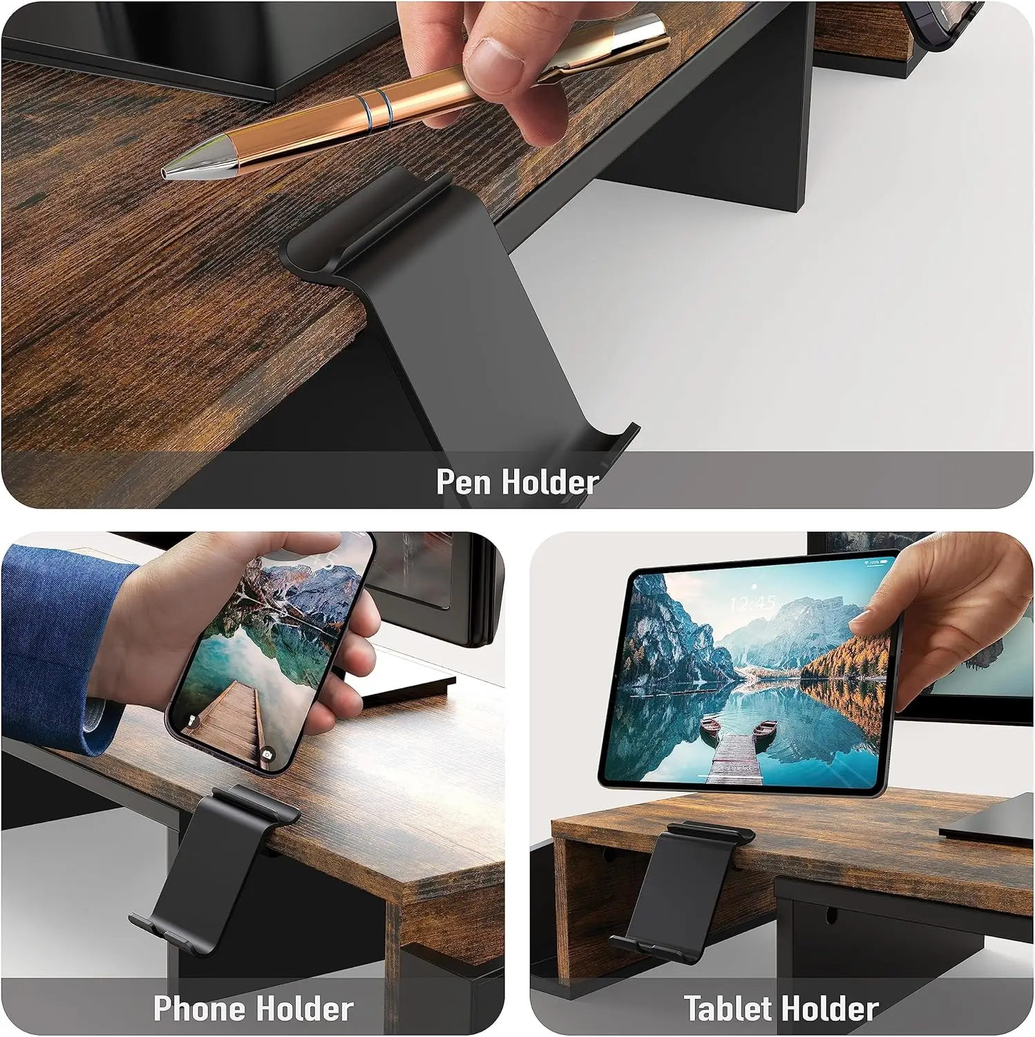 Suporte de Mesa para Dois Moni - Dual Monitor Stand avaliação e preço