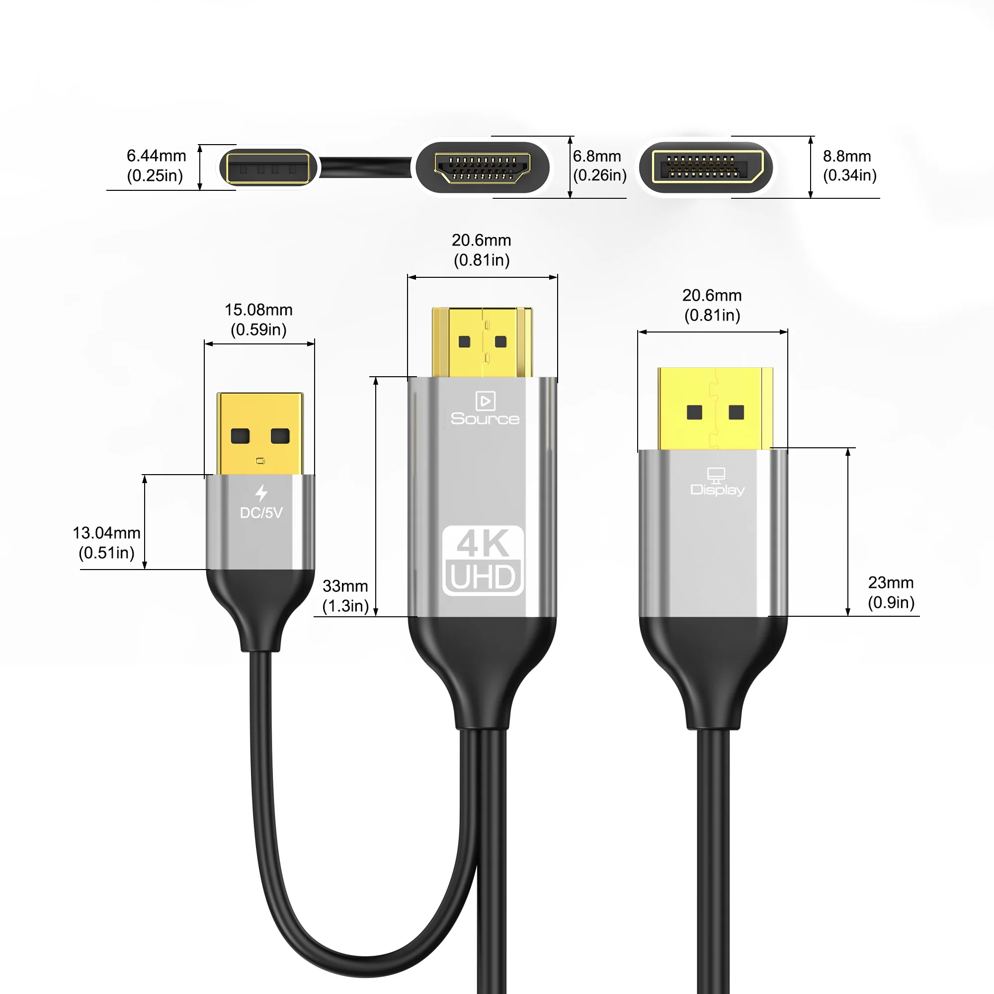 Cabo Conversor HDMI para DP co - Esports Gaming Bundle avaliação e preço