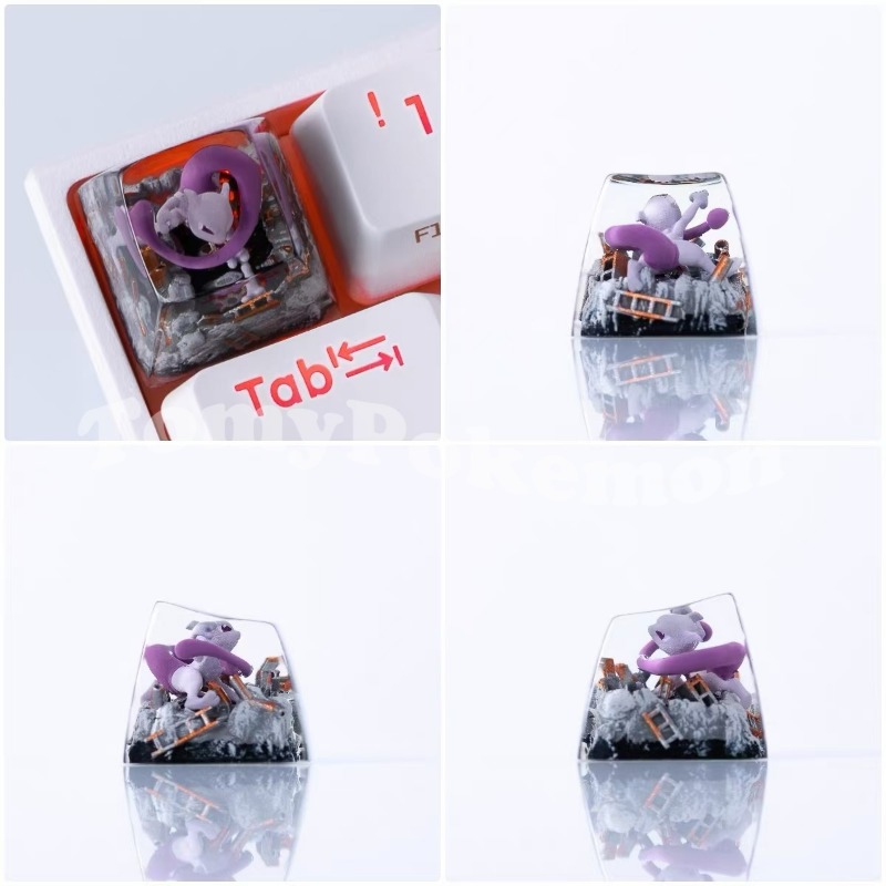 Pokemon keycaps mewtwo umbreon - Keyboard Tenkeyless avaliação e preço