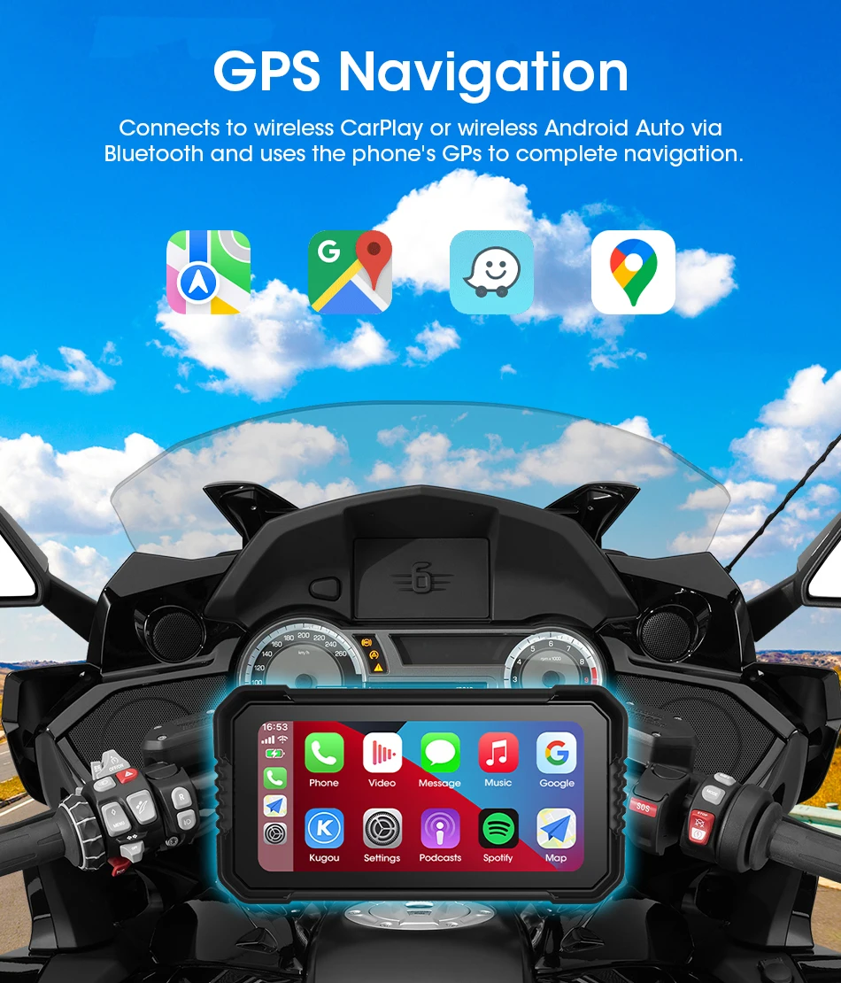 Tela carplay de 6.25 polegadas - Dual Monitor Stand avaliação e preço