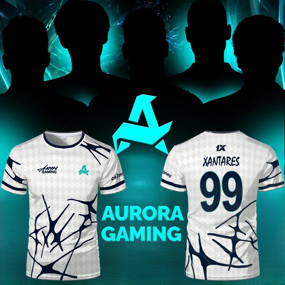 Equipe de esportes Aurora Gami - Custom Esports Gaming Jersey avaliação e preço