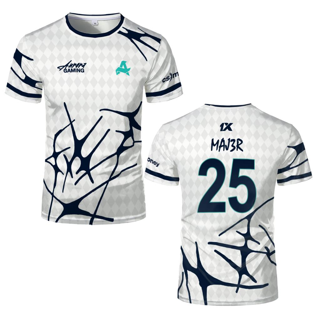 Equipe de esportes Aurora Gami - Custom Esports Gaming Jersey avaliação e preço