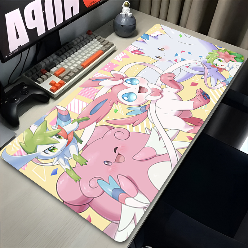 Mousepad Grande Rosa Fofo XXL  - Esports Gaming Desk avaliação e preço