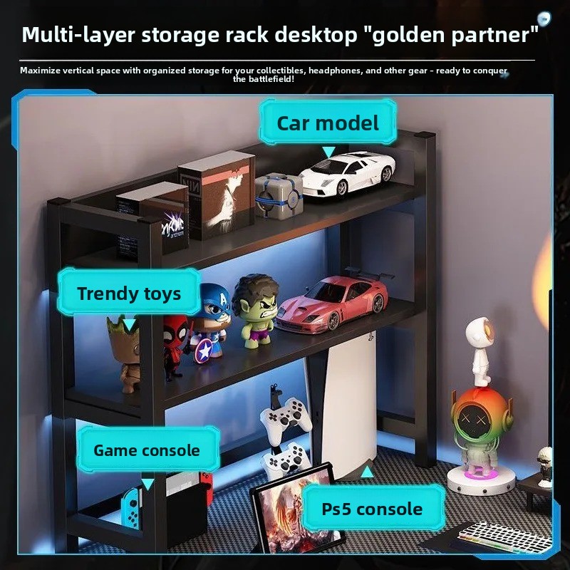 Mesa de Computador em L Ajustá - Esports Gaming Table avaliação e preço