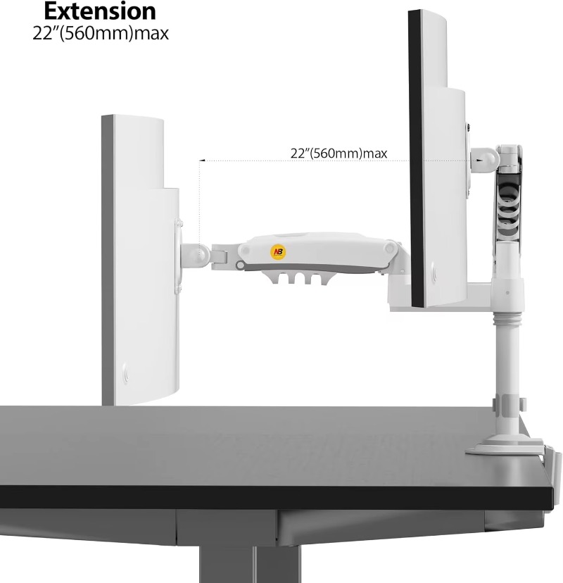 Suporte de montagem de mesa pa - Dual Monitor Stand avaliação e preço