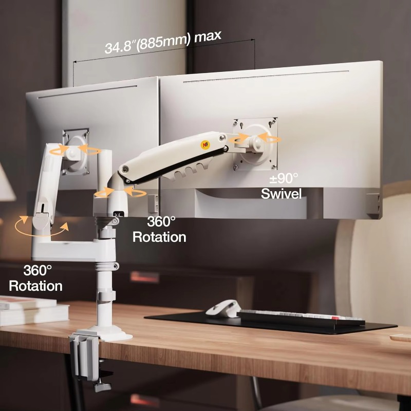 Suporte de montagem de mesa pa - Dual Monitor Stand avaliação e preço