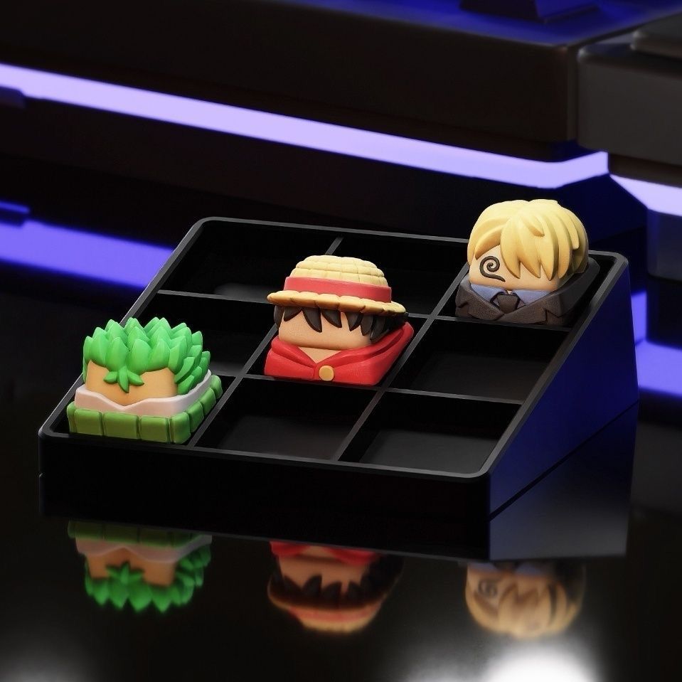 Novos Keycaps Kawaii ONE PIECE - Keyboard Tenkeyless avaliação e preço