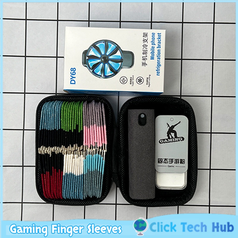 Luvas de Dedo para Jogos Antis - Esports Gaming Finger Sleeve avaliação e preço